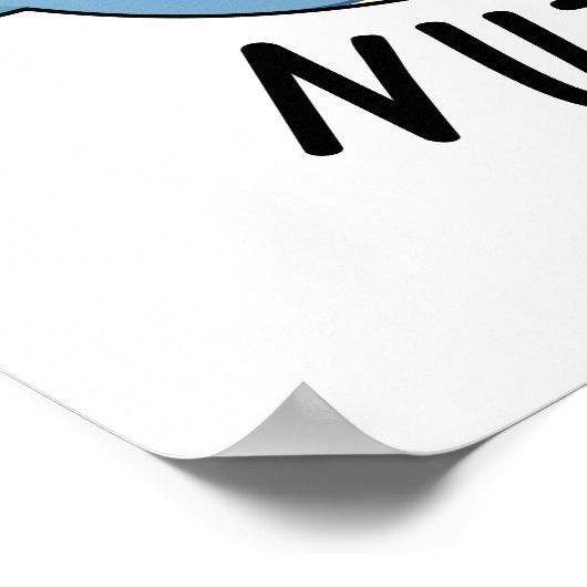 Poster Putain de narval (Coin)