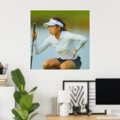 Poster Putting - Golf Canvas Art Imprimer (Bureau à domicile)