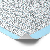 Poster PUZZLE #1 : Equations mathématiques - Standard (Coin)