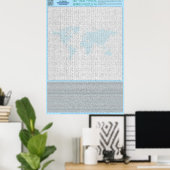 Poster PUZZLE #5 : Pays - Standard (Bureau à domicile)