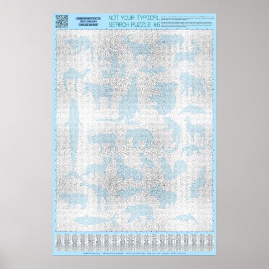 Poster PUZZLE #6 : Groupes d'animaux - Diaboliques (Devant)