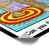 Poster Puzzle d'objets cachés amis (Coin)