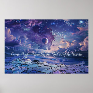 Poster Puzzle Horizon céleste