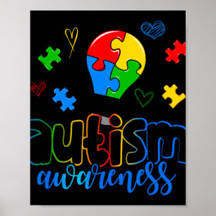 Poster Puzzle sensibilisation sur l'autisme