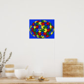 Poster Puzzle World Card (Cuisine)