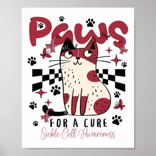 Poster Pws Pour Un Amoureux des chats De Sensibilisation