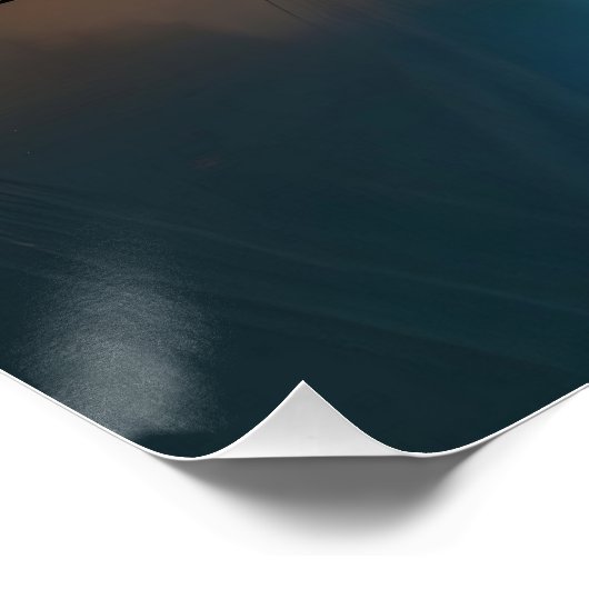 Poster Pylon couché de soleil (Coin)