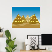 Poster Pyramide (Bureau à domicile)
