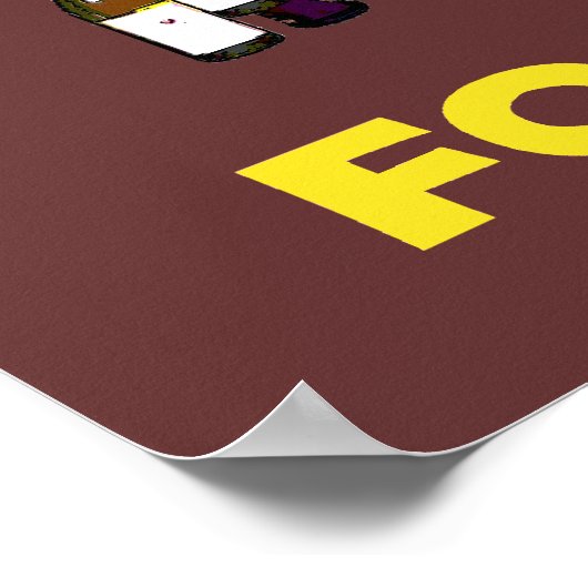 Poster Pyramide alimentaire (Coin)