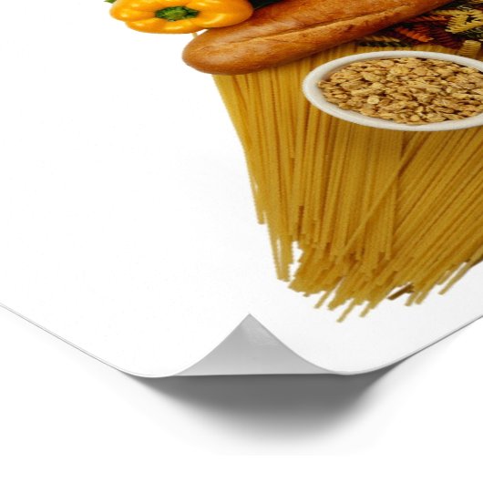 Poster Pyramide alimentaire (Coin)
