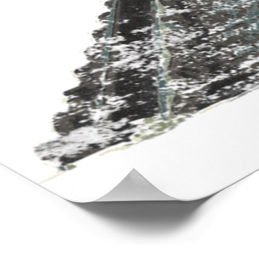 Poster Pyramide aztèque (Coin)