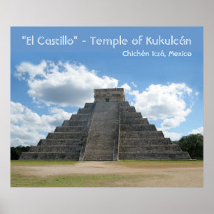 Poster Pyramide de Chichén Itzá