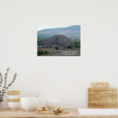 Poster Pyramide de la Lune (Cuisine)