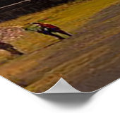 Poster Pyramide de la Lune, Teotihuacan, Mexique Voyage (Coin)