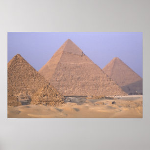 Poster Pyramide de Mykérinos Menkaure), Pyramide de