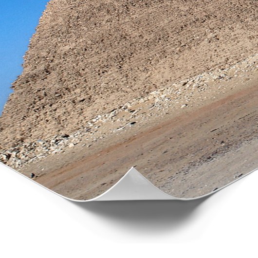 Poster Pyramide des Cheops - Le Caire, Egypte (Coin)