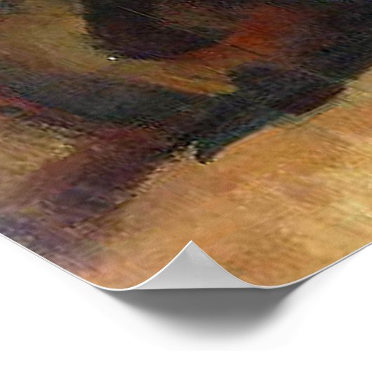 Poster Pyramide des crânes Paul Cezanne Peinture Art (Coin)