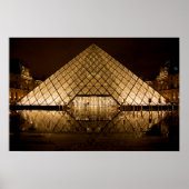 Poster Pyramide du Louvre (Devant)