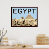 Poster Pyramide égyptienne de Khafre (Cuisine)