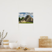 Poster Pyramide maya (Cuisine)
