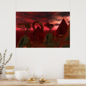 Poster Pyramide percée (Cuisine)