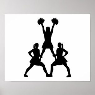 Poster Pyramide pom-pom girl