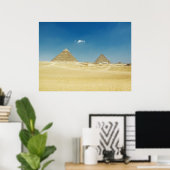 Poster Pyramides (Bureau à domicile)