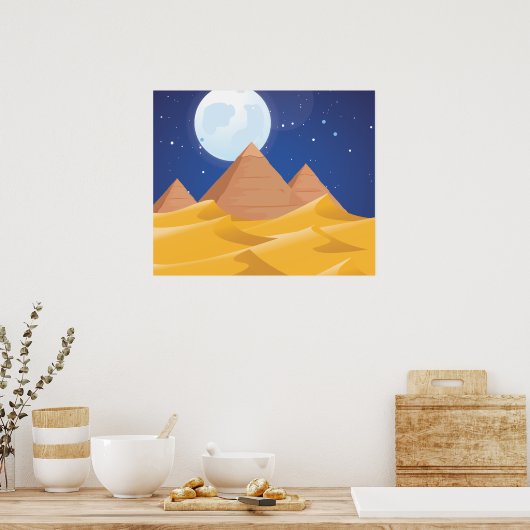 Poster Pyramides (Cuisine)