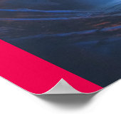 Poster Pyramides de l'ancienne peinture imprimé (Coin)