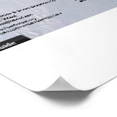 Poster Pyramides de l'Antarctique 2 (Coin)