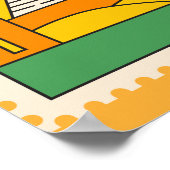 Poster Pyramides d'Égypte (Coin)