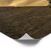 Poster Pyramides du coucher du soleil (Coin)