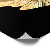 Poster Pyramides égyptiennes Aliens (Coin)