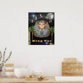 Poster Pyramides égyptiennes et art du roi Tut (Cuisine)