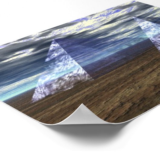 Poster Pyramides fantômes (Coin)