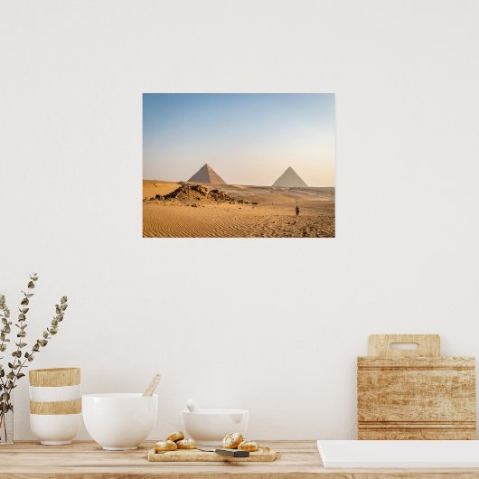 Poster Pyramides Mystiques (Cuisine)