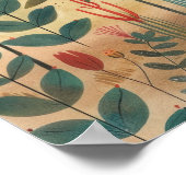 Poster Pyramides Scène du désert du Nil sur toile (Coin)