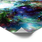 Poster Pyramides spatiales (Coin)