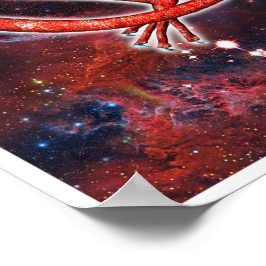 Poster Pyrope Cosmic Dragon (Hoek)