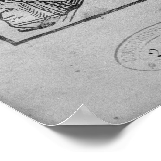 Poster Pythagore et Musique (Coin)