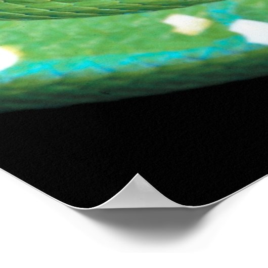 Poster Python à arbre vert (Coin)