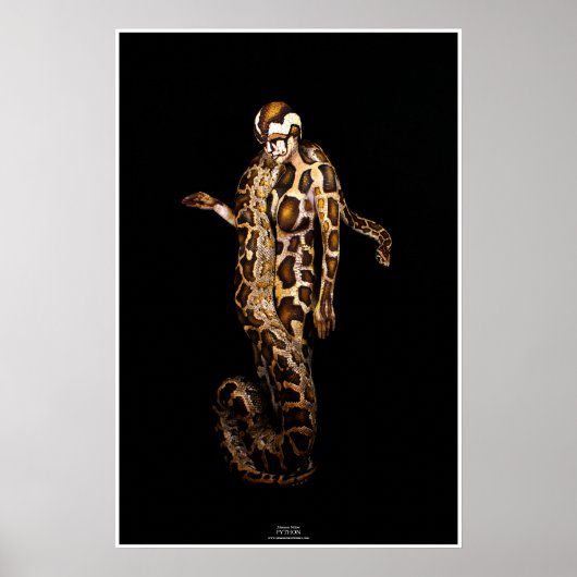 Poster Python par Johannes Stötter (Devant)