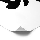 Poster Qigong 氣 功 toile (Coin)