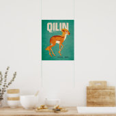 Poster Qilin Vintage Graphic (Cuisine)