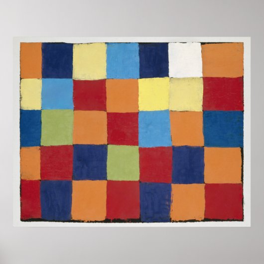 Poster "Qu 1" (1930) Paul Klee. (Devant)