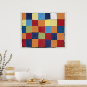 Poster "Qu 1" (1930) Paul Klee. (Cuisine)