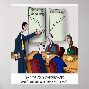 Poster Qu’est-ce qui ne va pas avec le bonus du patron?