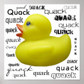 Poster Quack Quack Duckie (Devant)