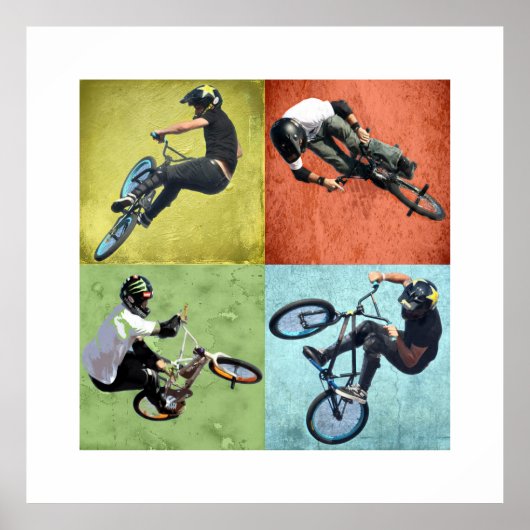 Poster Quad BMX, Copyright Karen J Williams (Devant)