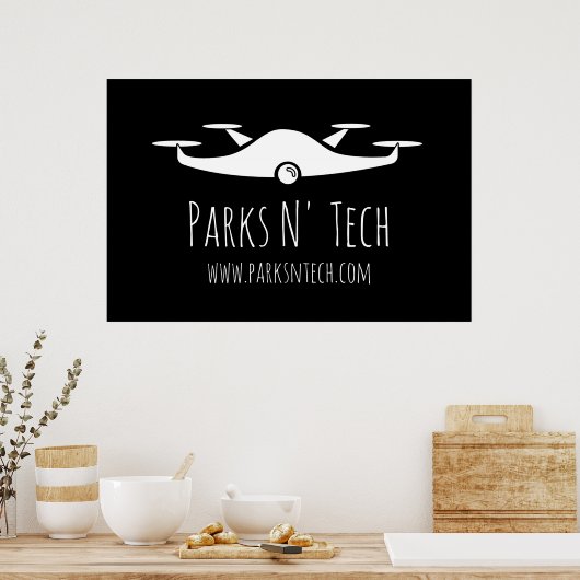 Poster Quadcopter technologique de Parcs N' (Cuisine)